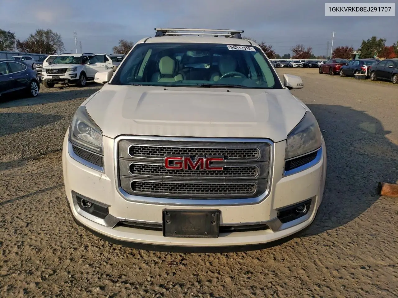1GKKVRKD8EJ291707 2014 GMC Acadia Slt-1