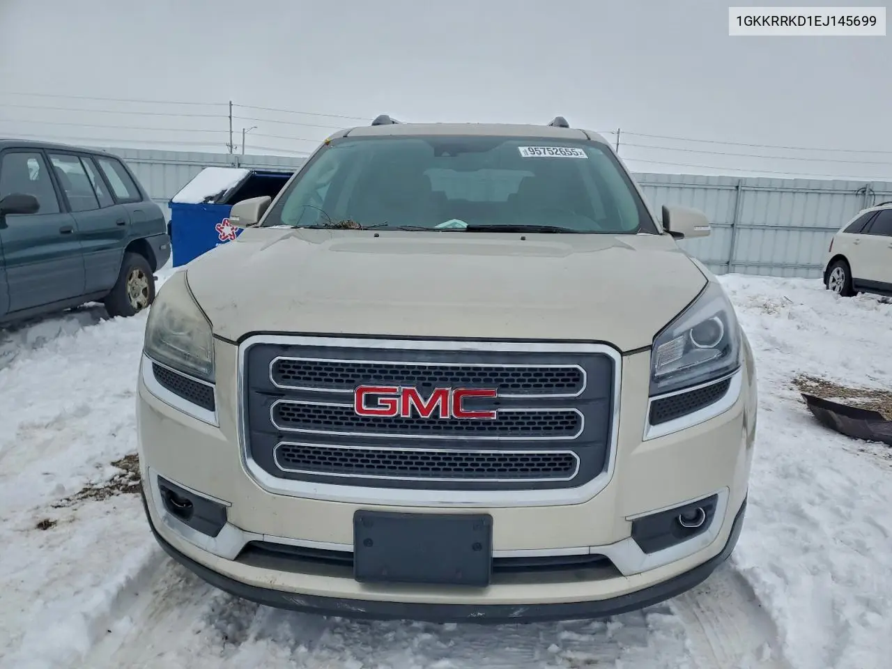 1GKKRRKD1EJ145699 2014 GMC Acadia Slt-1