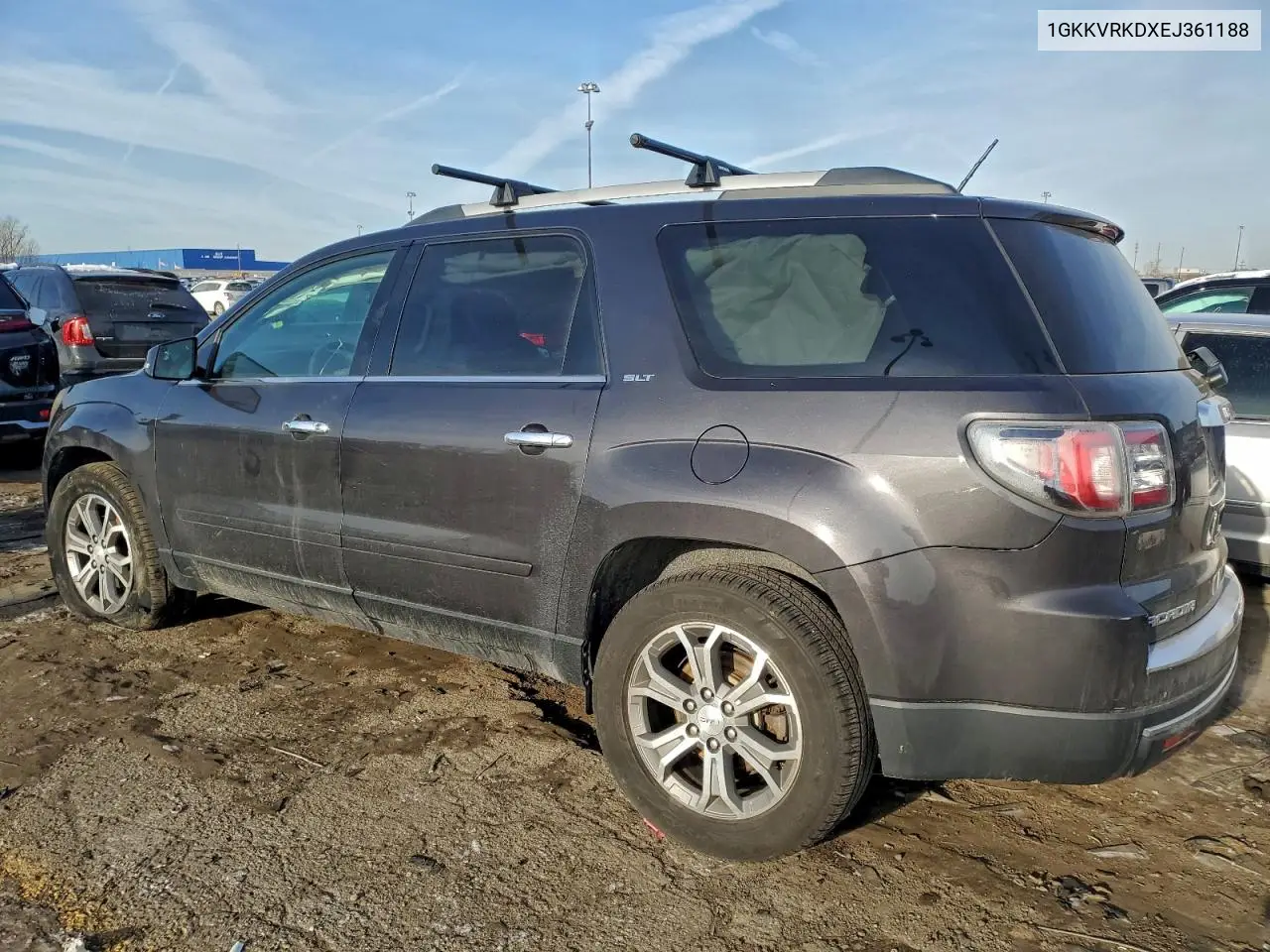 1GKKVRKDXEJ361188 2014 GMC Acadia Slt-1