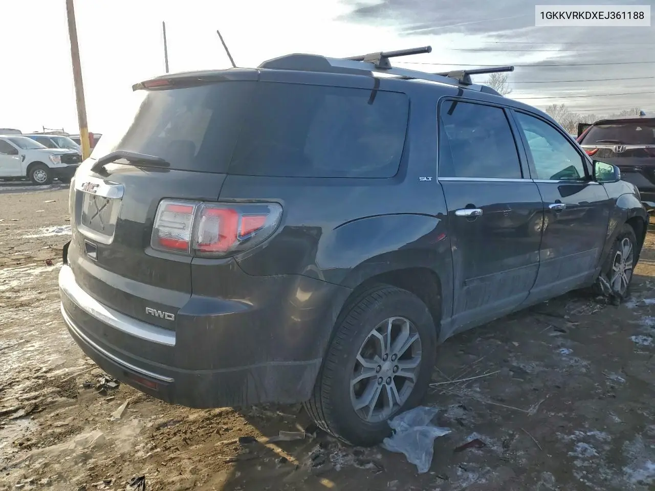 1GKKVRKDXEJ361188 2014 GMC Acadia Slt-1