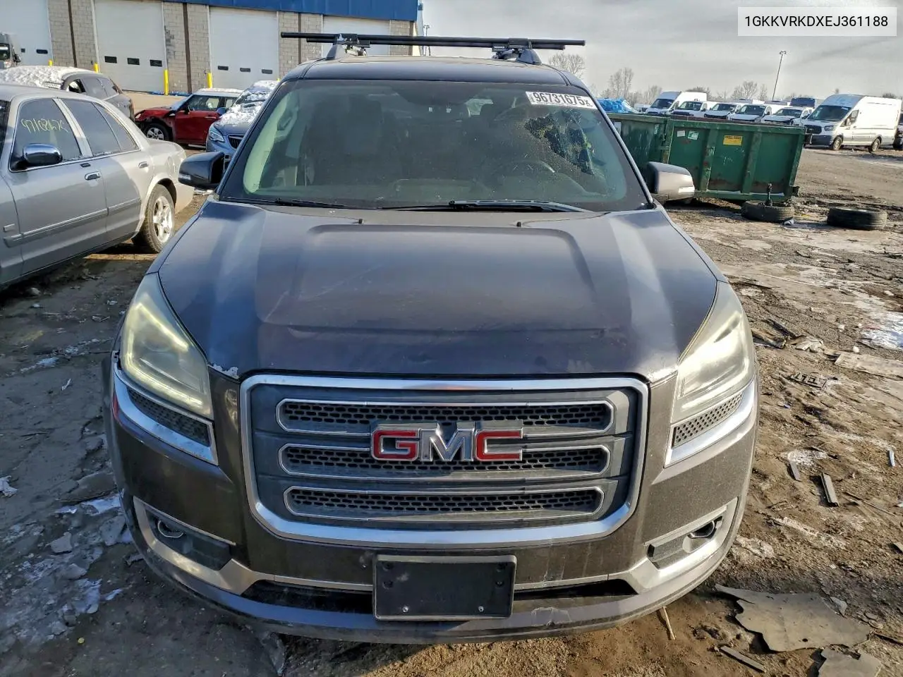 1GKKVRKDXEJ361188 2014 GMC Acadia Slt-1