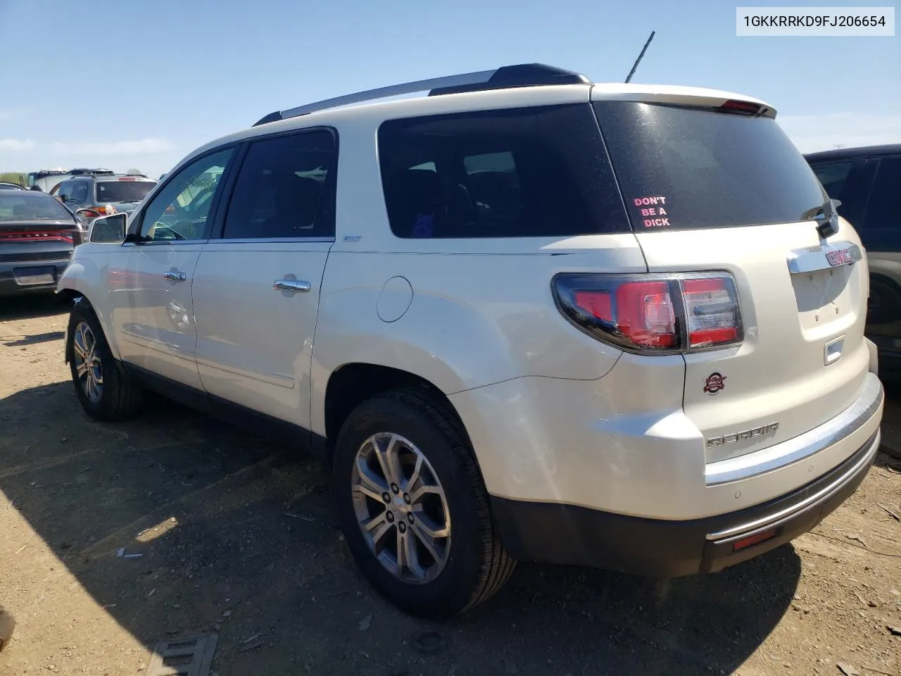 1GKKRRKD9FJ206654 2015 GMC Acadia Slt-1