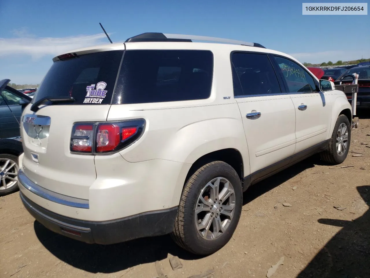 1GKKRRKD9FJ206654 2015 GMC Acadia Slt-1