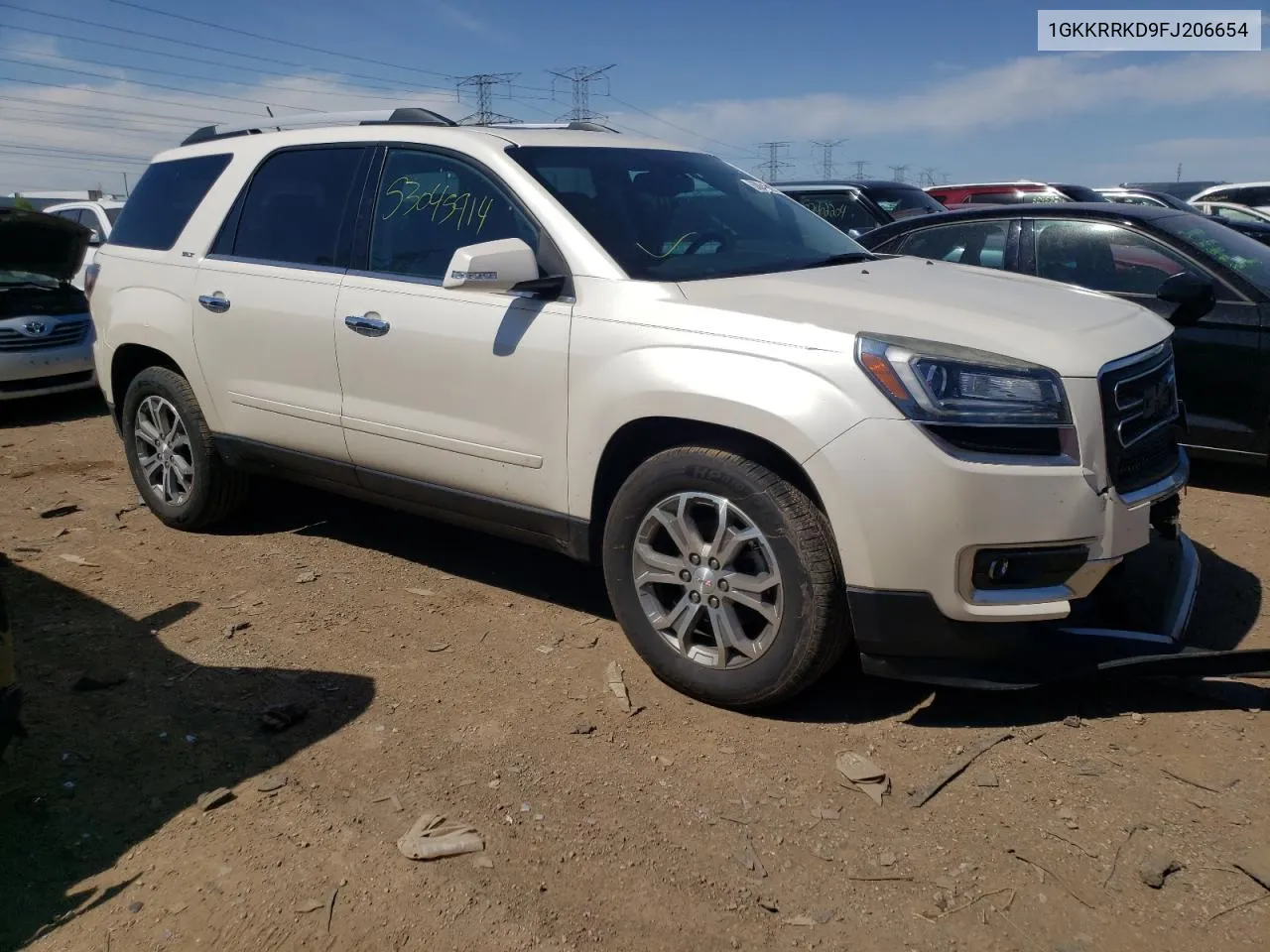 1GKKRRKD9FJ206654 2015 GMC Acadia Slt-1