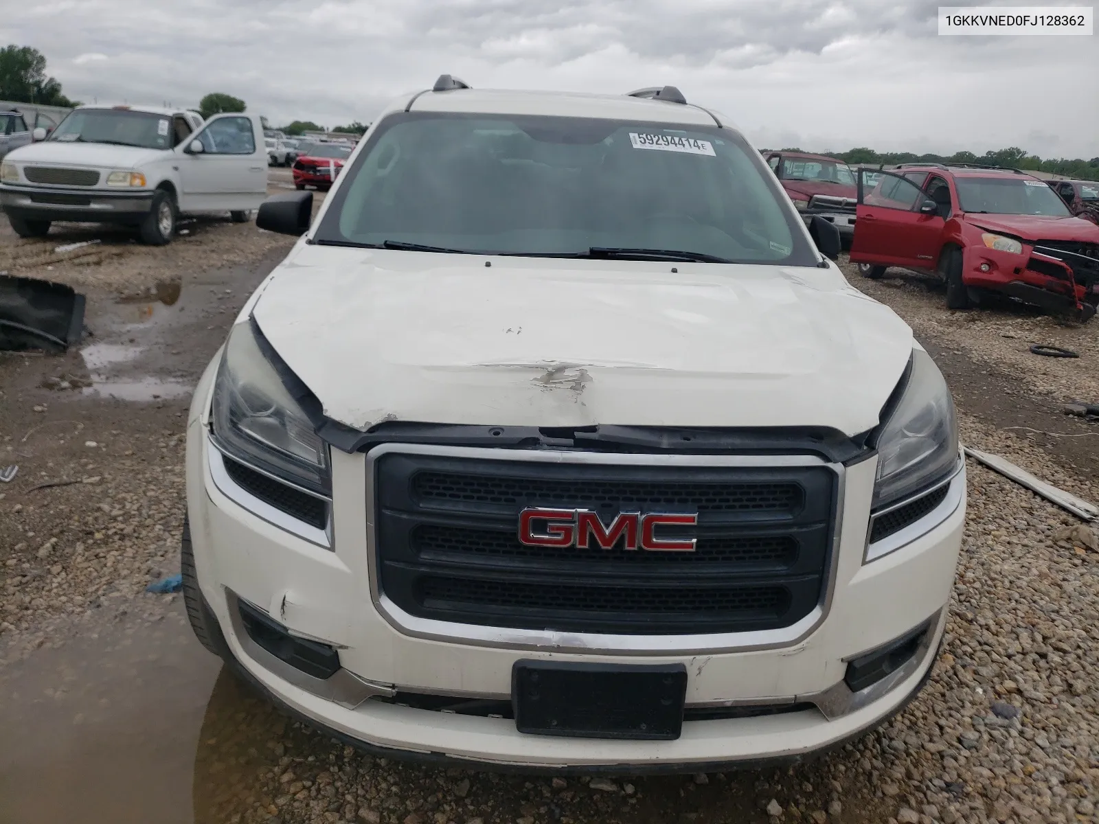 1GKKVNED0FJ128362 2015 GMC Acadia Sle