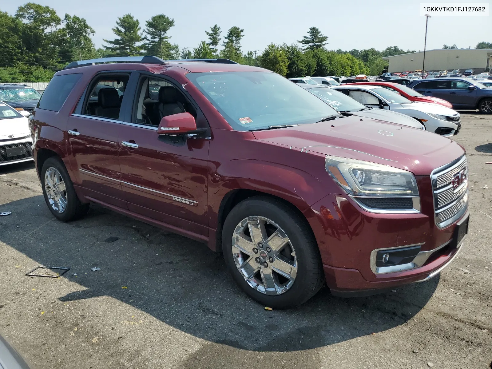 1GKKVTKD1FJ127682 2015 GMC Acadia Denali