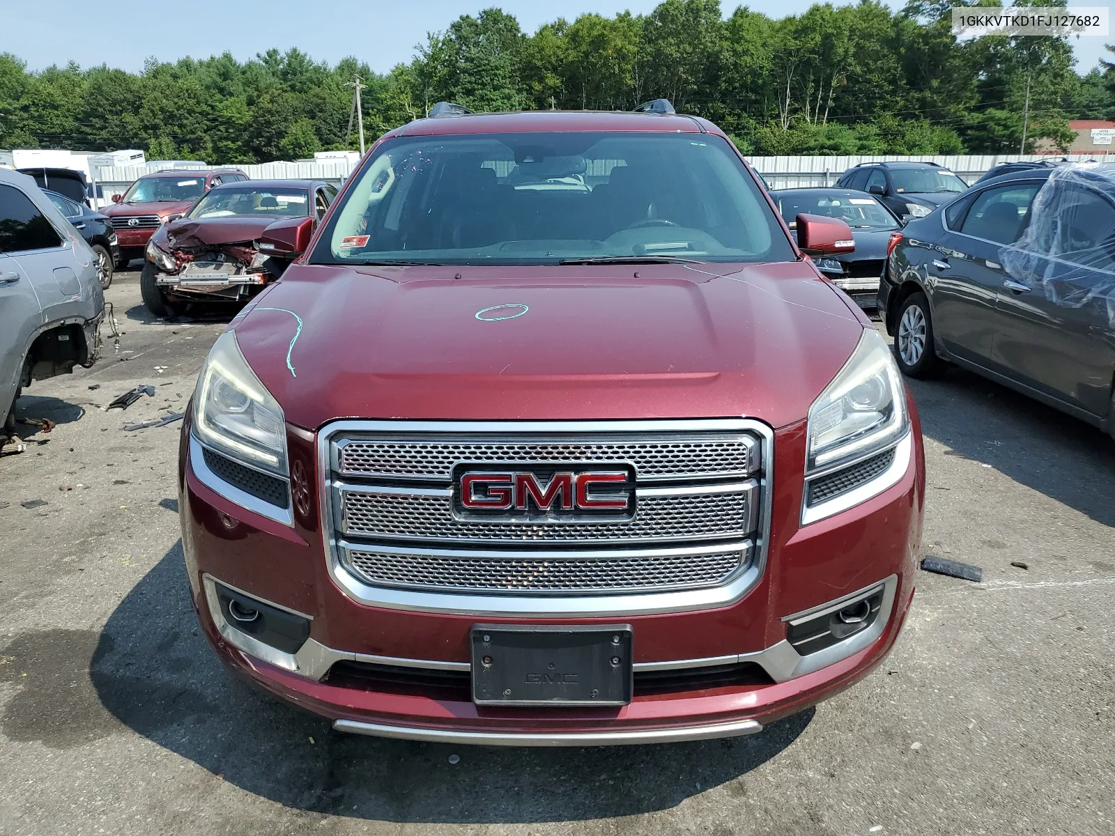 1GKKVTKD1FJ127682 2015 GMC Acadia Denali