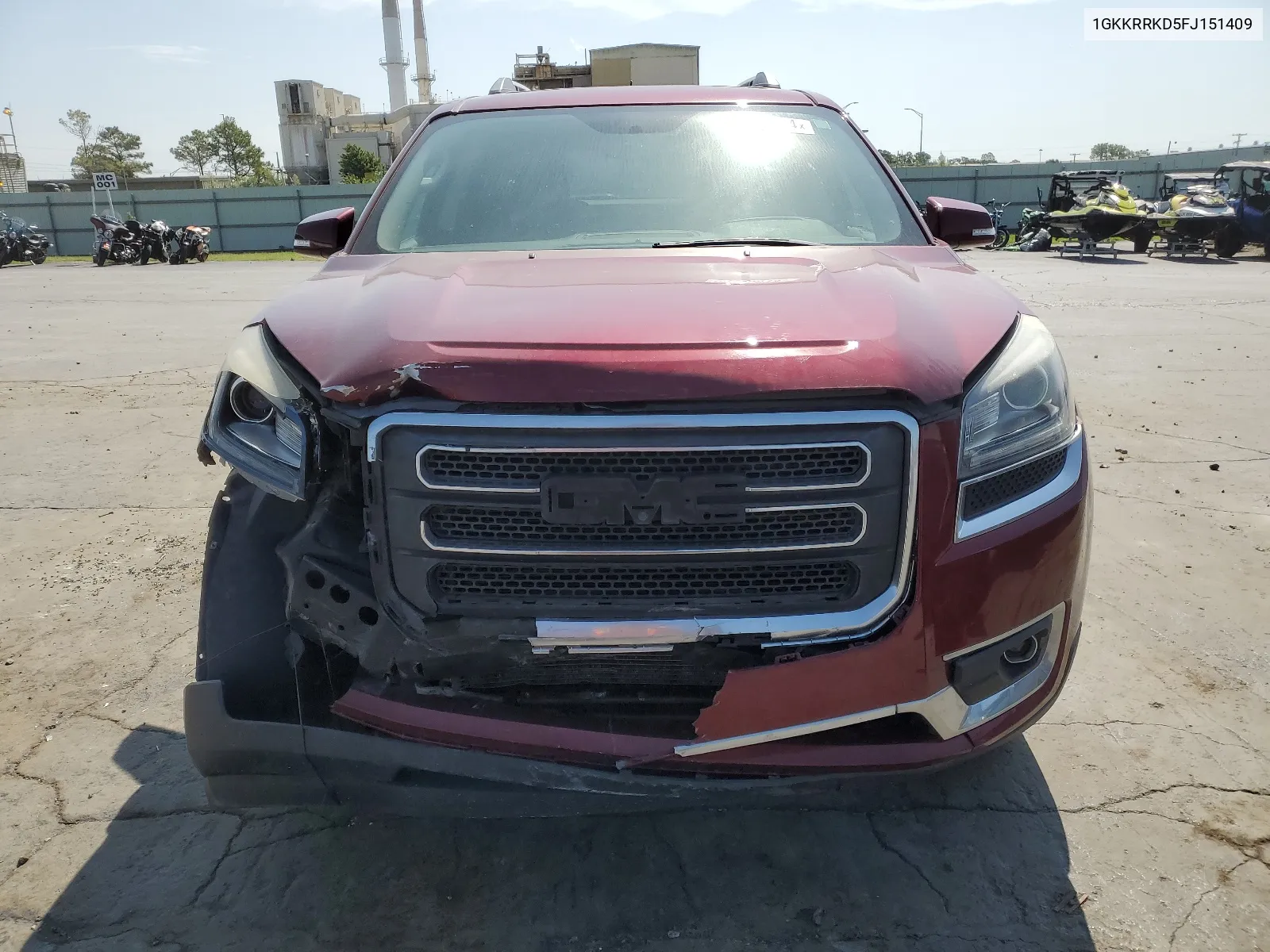 1GKKRRKD5FJ151409 2015 GMC Acadia Slt-1