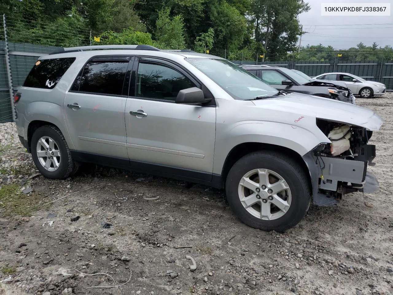 1GKKVPKD8FJ338367 2015 GMC Acadia Sle