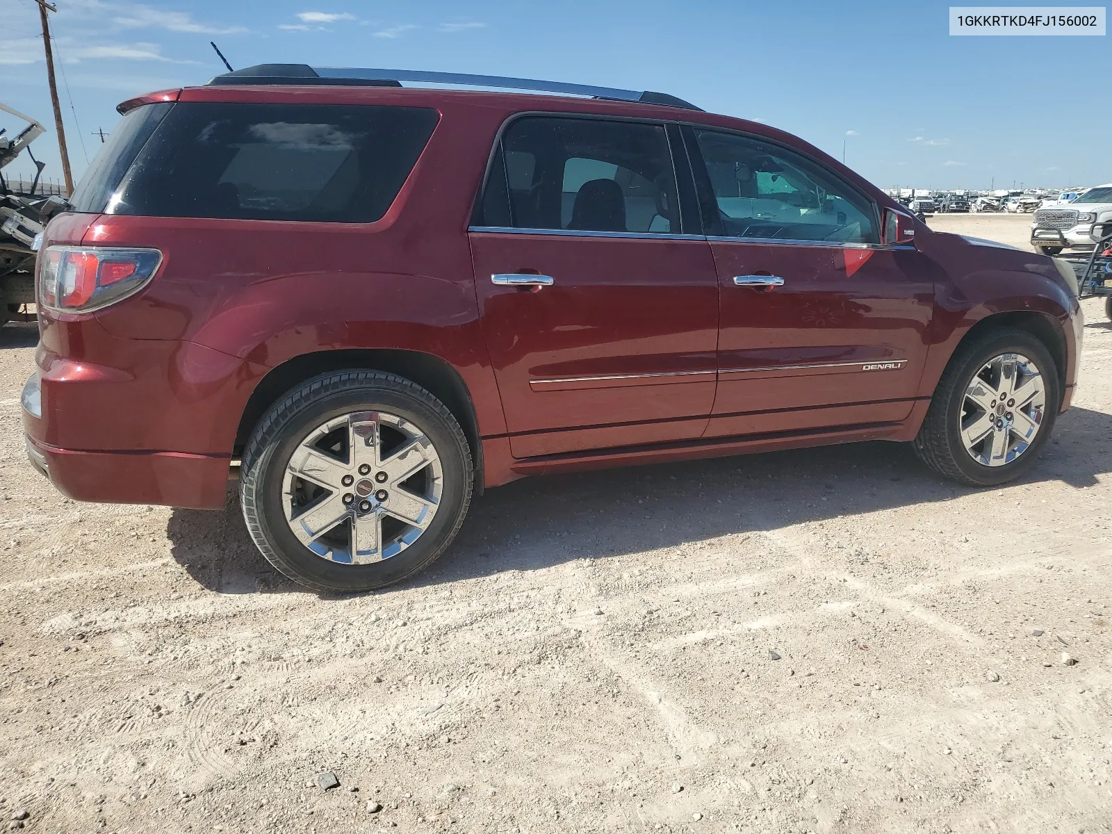 1GKKRTKD4FJ156002 2015 GMC Acadia Denali