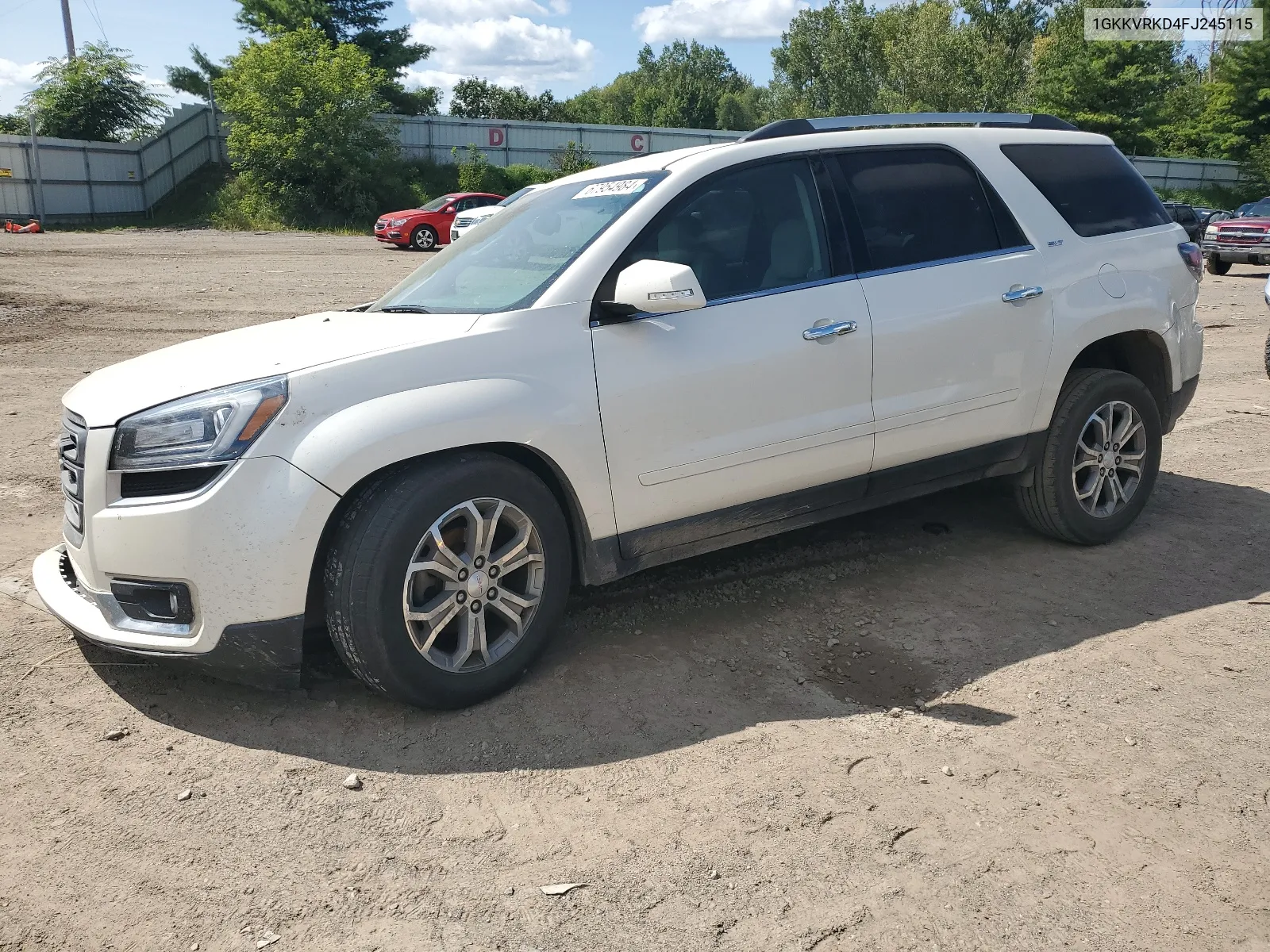 1GKKVRKD4FJ245115 2015 GMC Acadia Slt-1