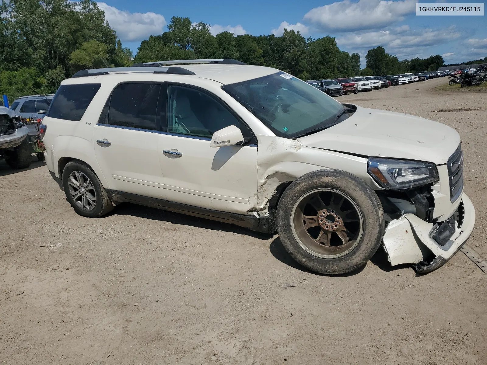 1GKKVRKD4FJ245115 2015 GMC Acadia Slt-1