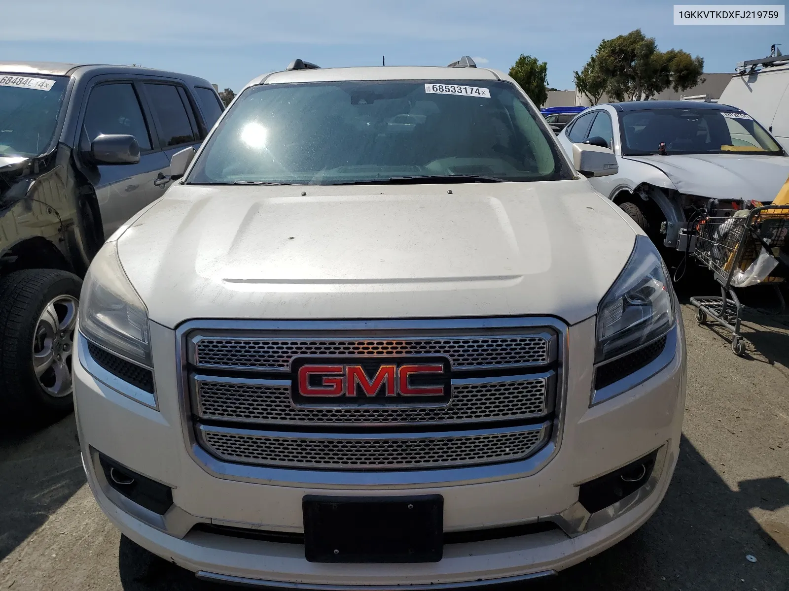 1GKKVTKDXFJ219759 2015 GMC Acadia Denali