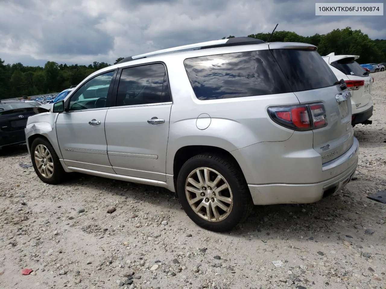 1GKKVTKD6FJ190874 2015 GMC Acadia Denali