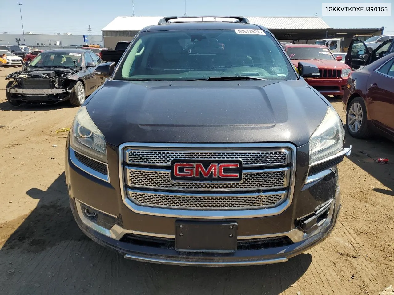 1GKKVTKDXFJ390155 2015 GMC Acadia Denali