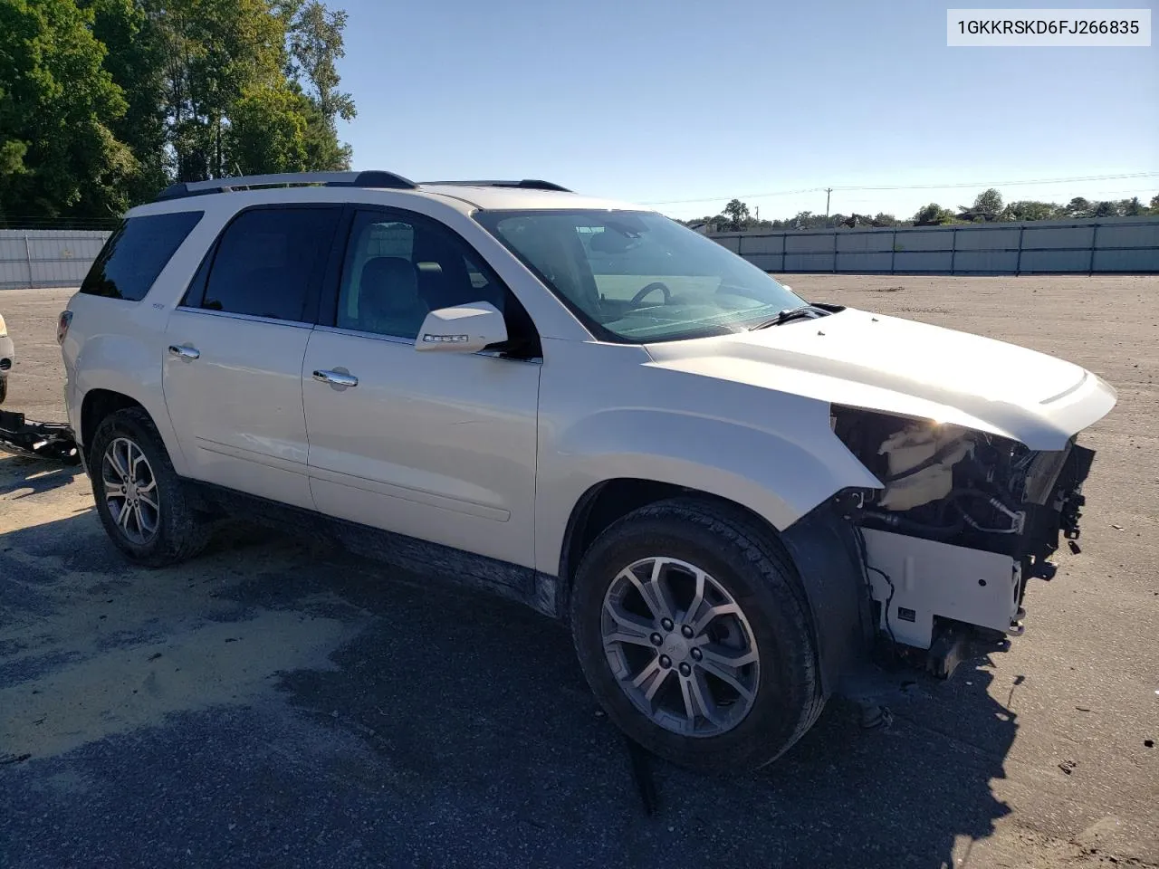 1GKKRSKD6FJ266835 2015 GMC Acadia Slt-2