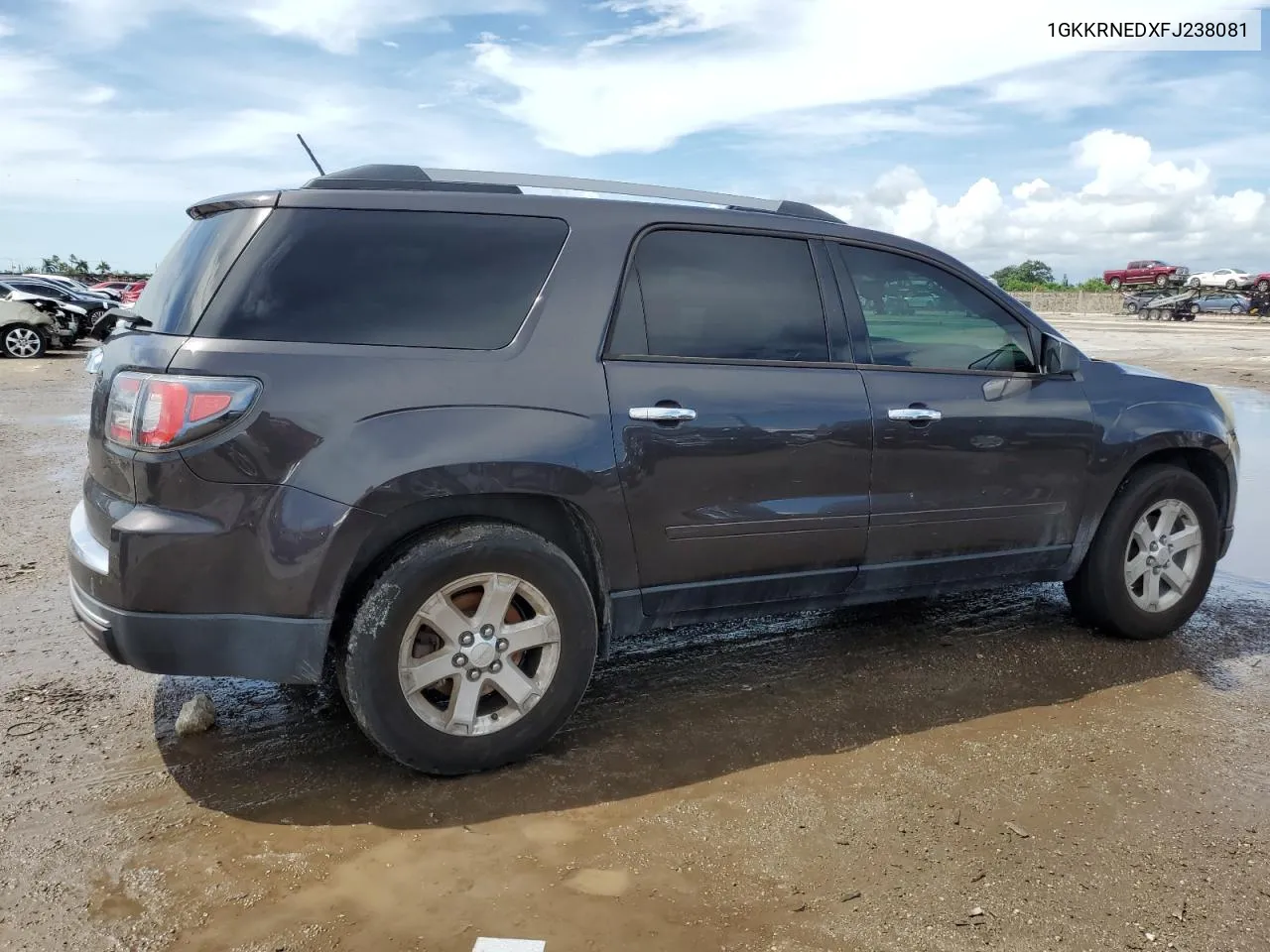 1GKKRNEDXFJ238081 2015 GMC Acadia Sle