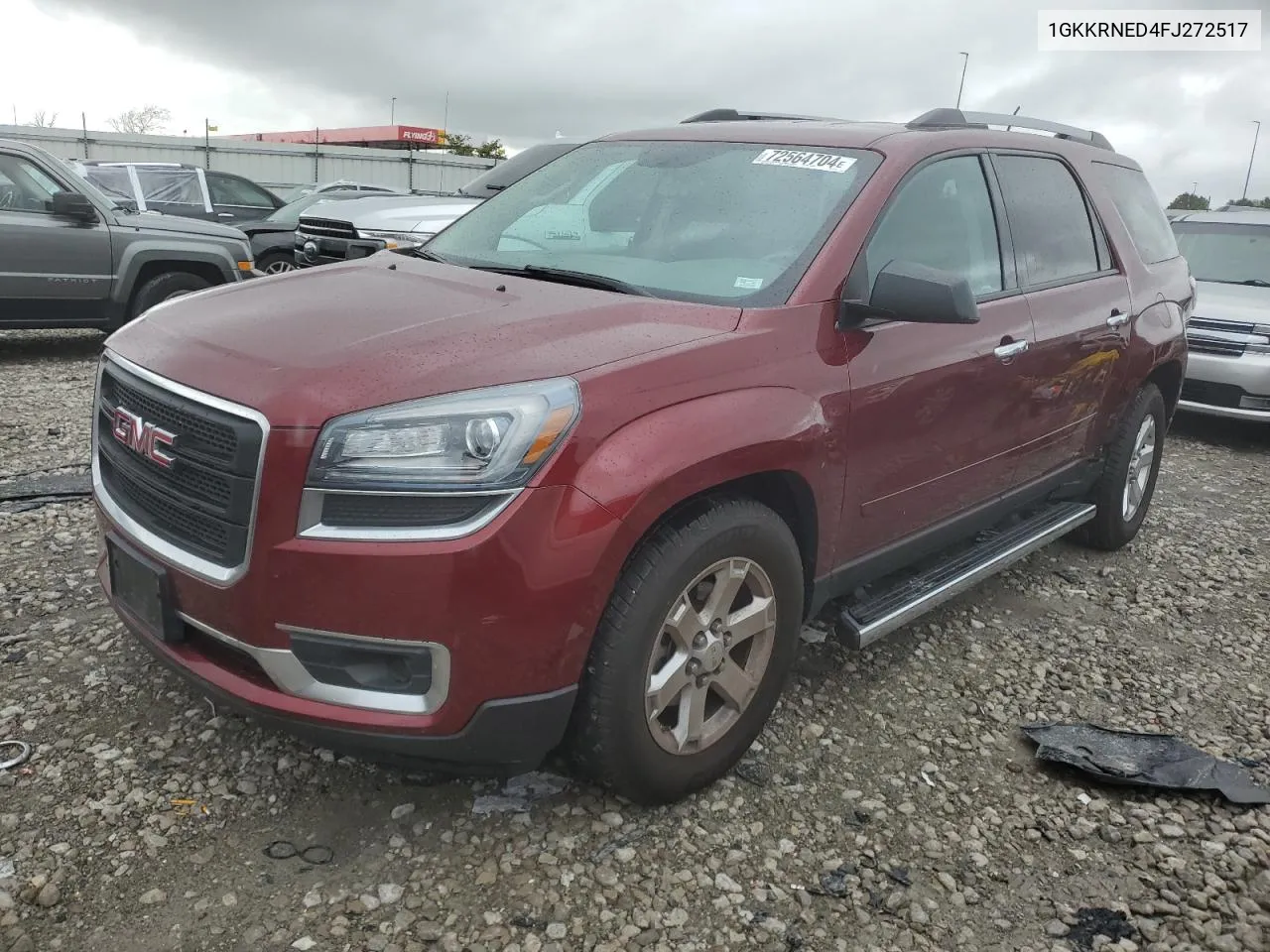 1GKKRNED4FJ272517 2015 GMC Acadia Sle