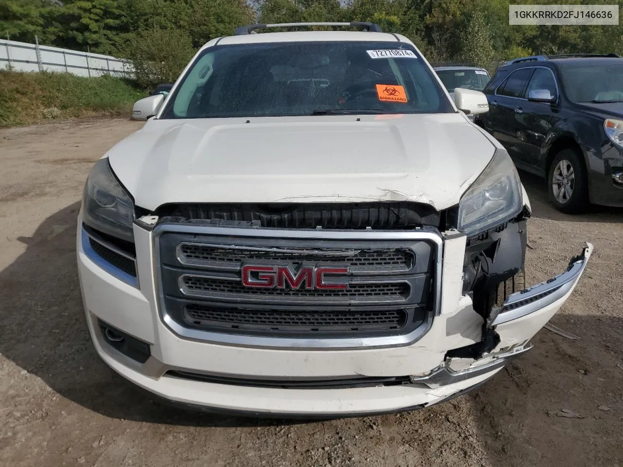 1GKKRRKD2FJ146636 2015 GMC Acadia Slt-1