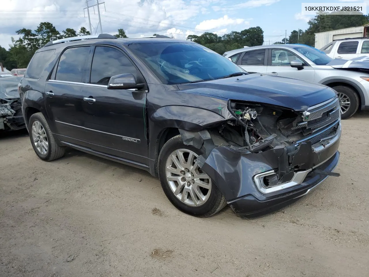 1GKKRTKDXFJ321521 2015 GMC Acadia Denali