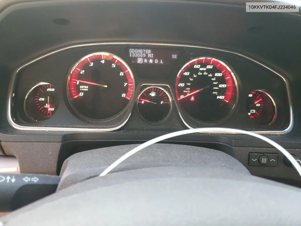1GKKVTKD4FJ234046 2015 GMC Acadia Denali