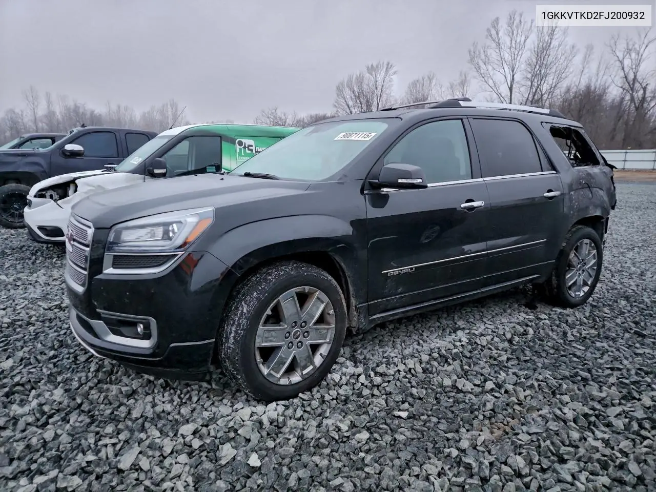 1GKKVTKD2FJ200932 2015 GMC Acadia Denali
