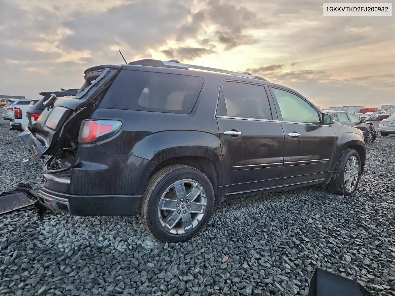 1GKKVTKD2FJ200932 2015 GMC Acadia Denali