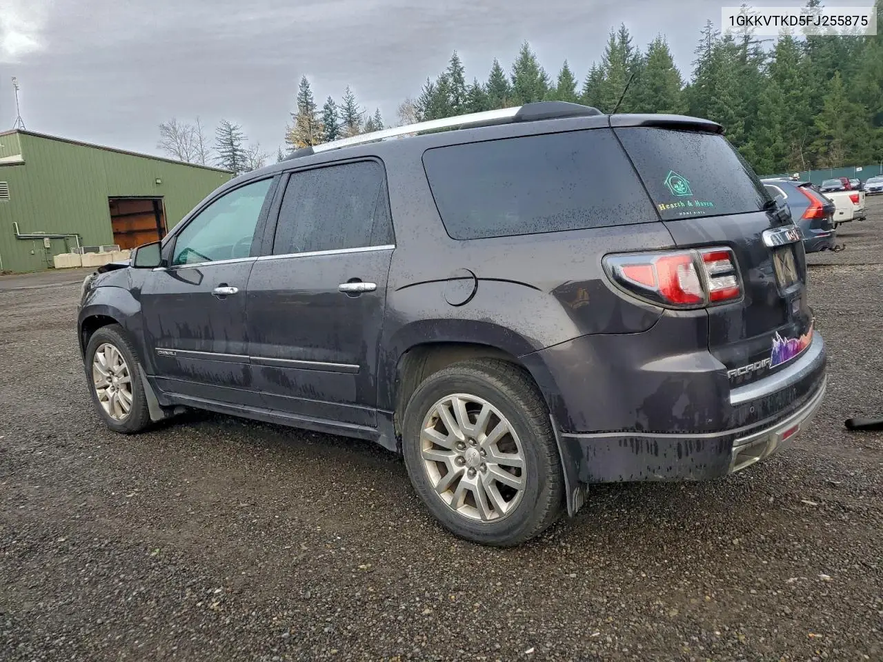 1GKKVTKD5FJ255875 2015 GMC Acadia Denali