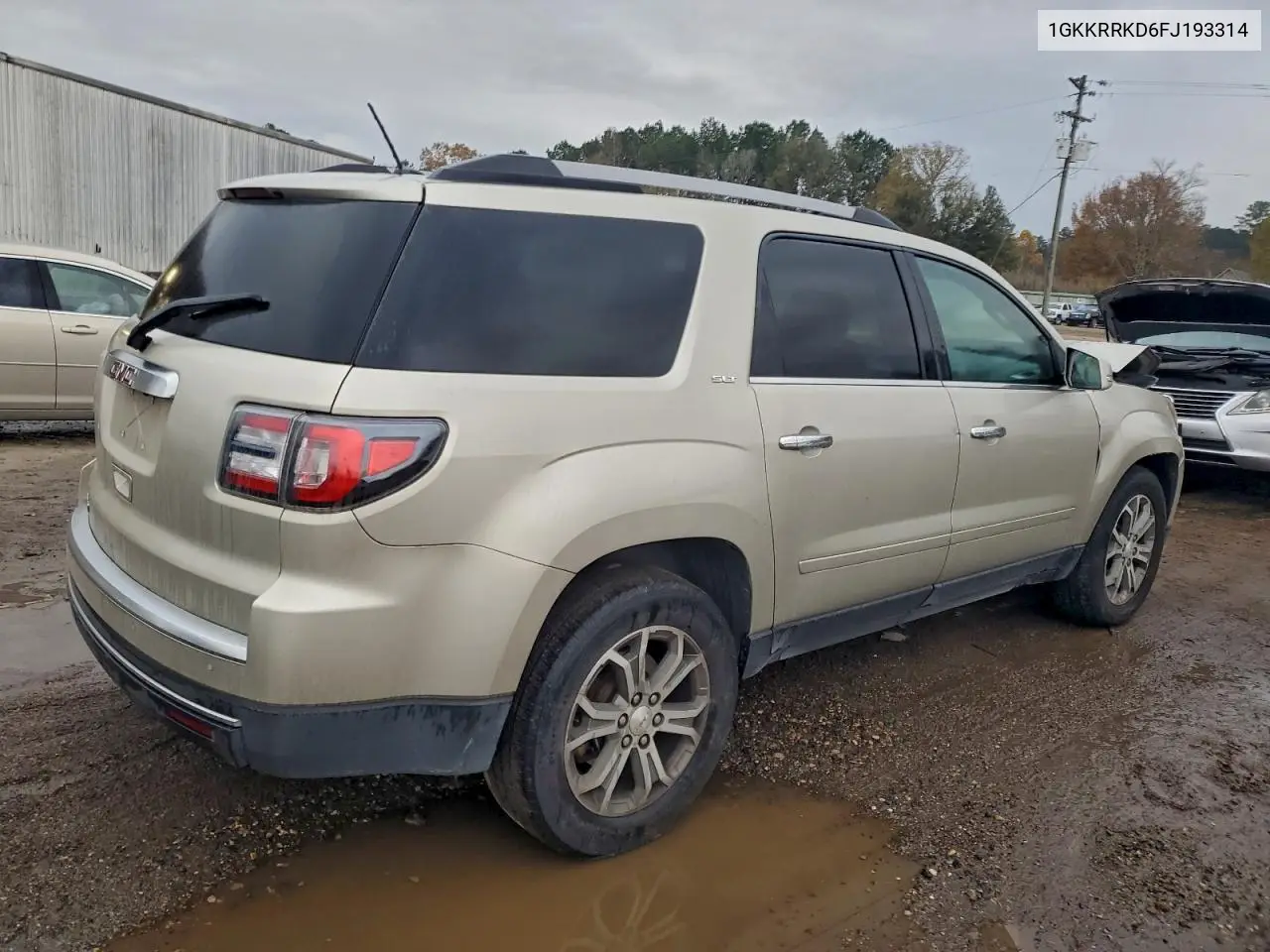 1GKKRRKD6FJ193314 2015 GMC Acadia Slt-1