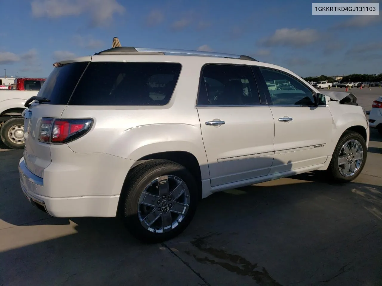 1GKKRTKD4GJ131103 2016 GMC Acadia Denali