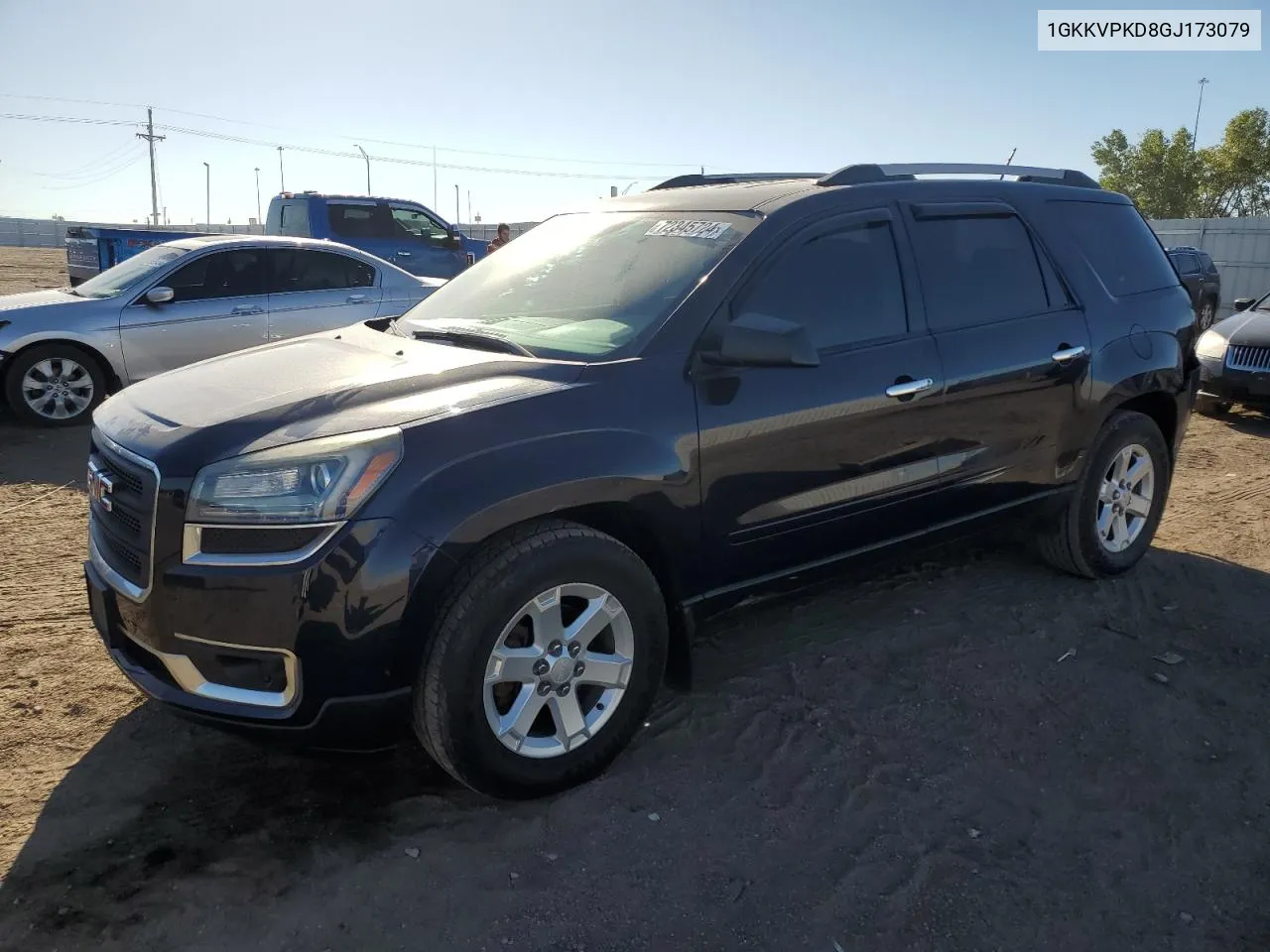 1GKKVPKD8GJ173079 2016 GMC Acadia Sle