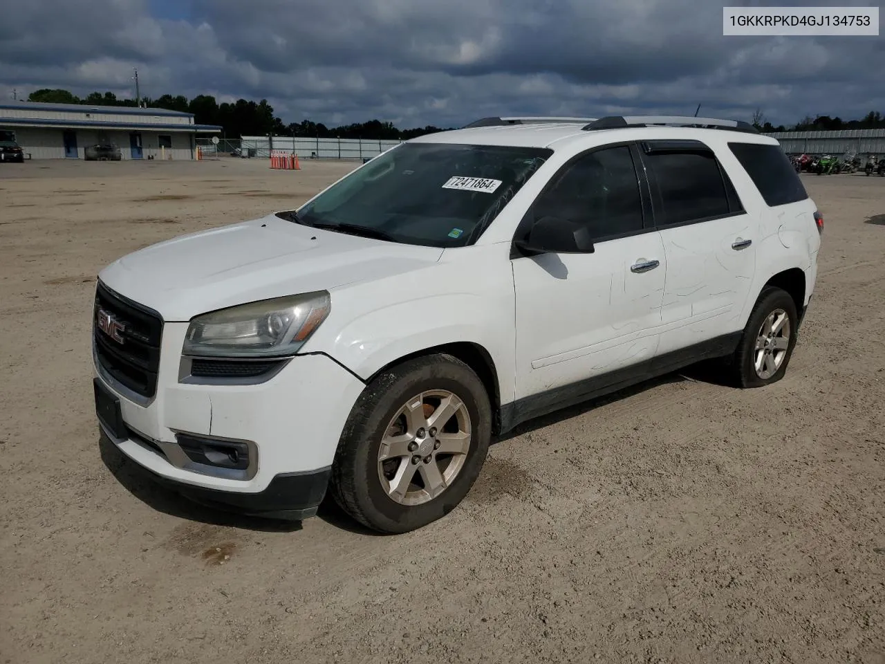 1GKKRPKD4GJ134753 2016 GMC Acadia Sle