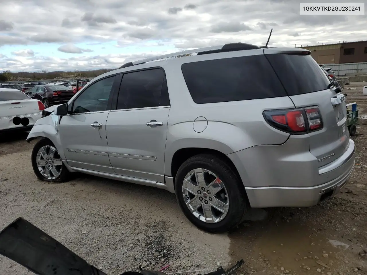 1GKKVTKD2GJ230241 2016 GMC Acadia Denali