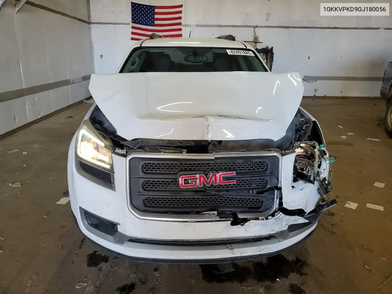 1GKKVPKD9GJ180056 2016 GMC Acadia Sle