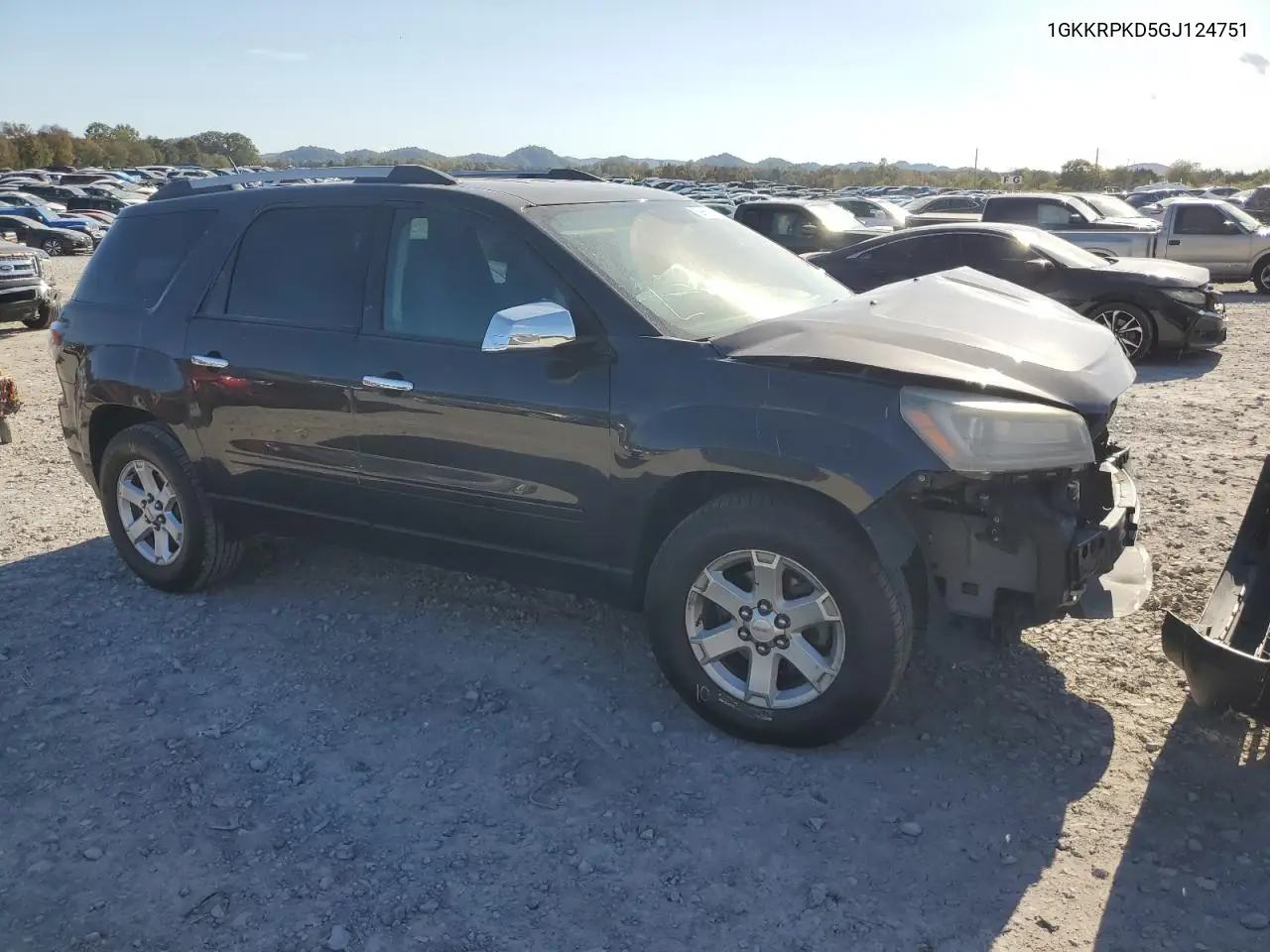 1GKKRPKD5GJ124751 2016 GMC Acadia Sle