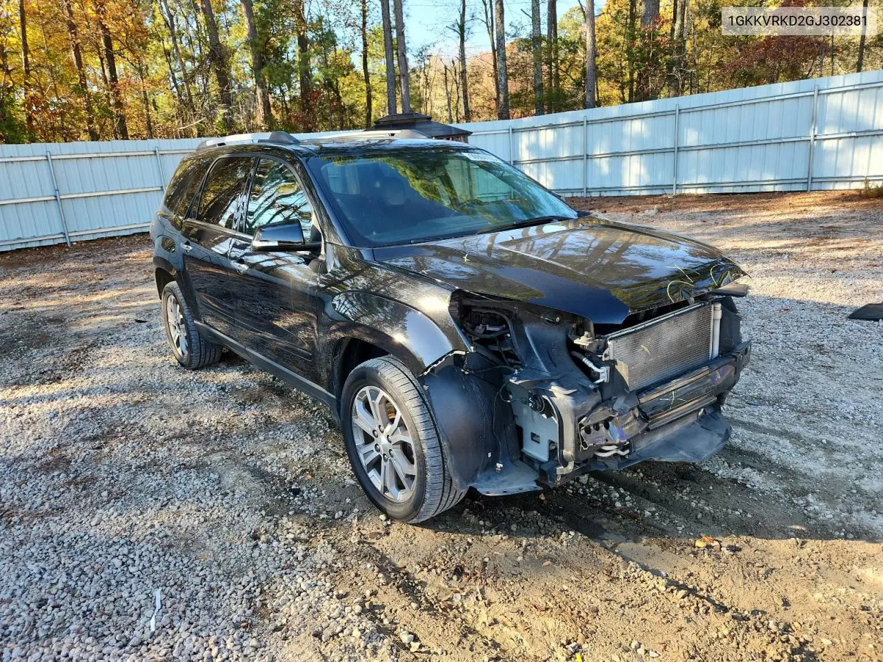 1GKKVRKD2GJ302381 2016 GMC Acadia Slt-1