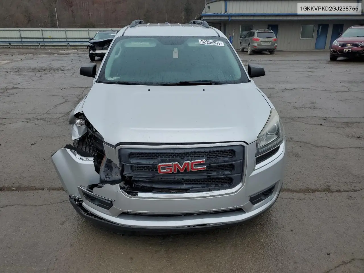 1GKKVPKD2GJ238766 2016 GMC Acadia Sle