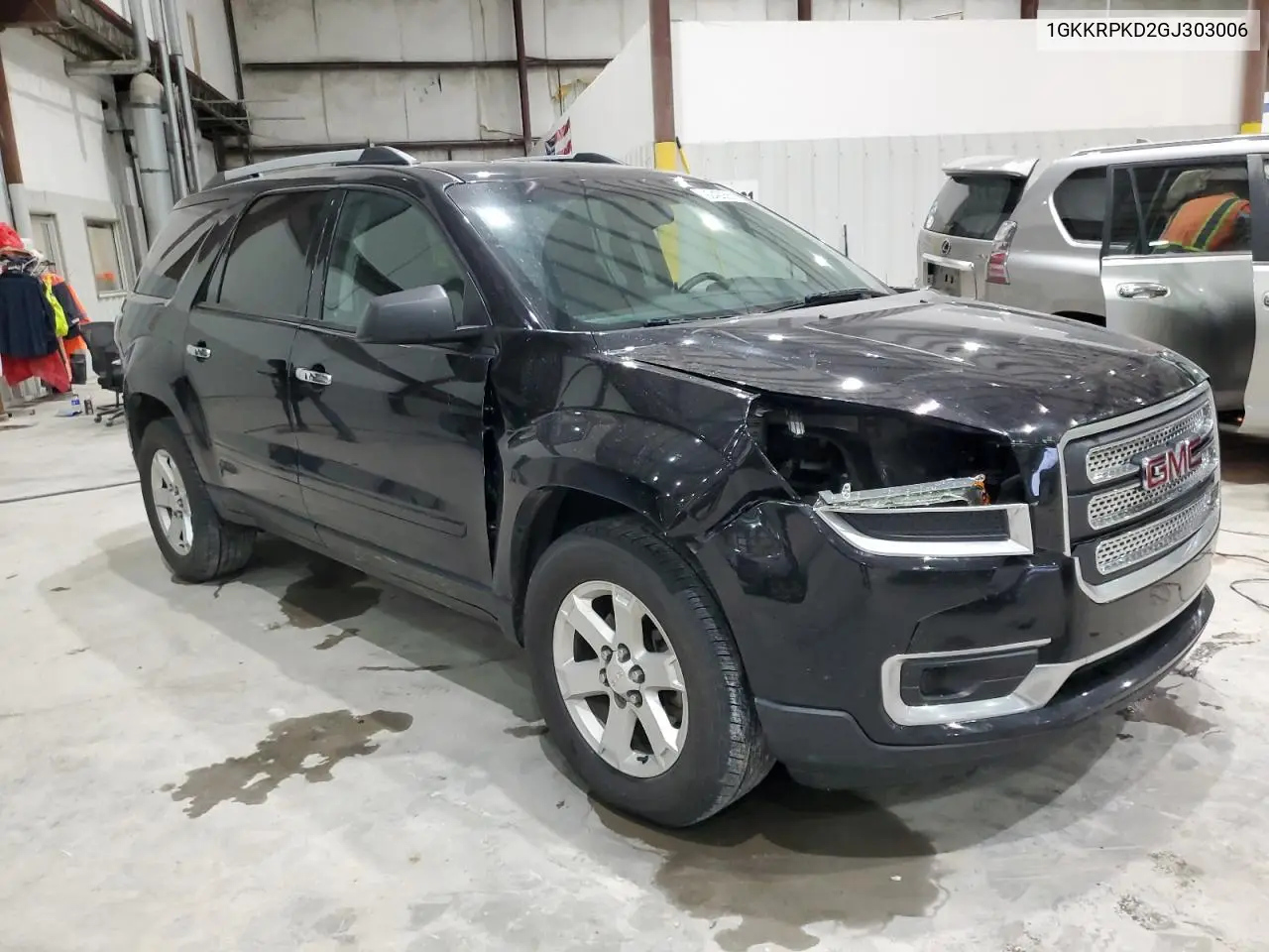 1GKKRPKD2GJ303006 2016 GMC Acadia Sle