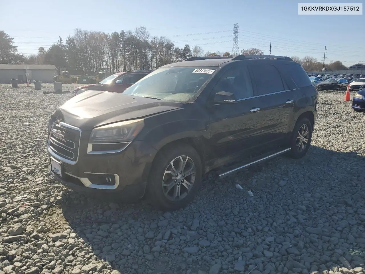 1GKKVRKDXGJ157512 2016 GMC Acadia Slt-1