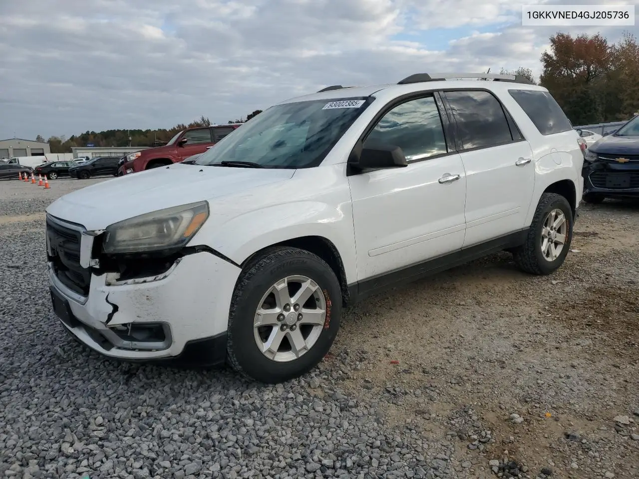 1GKKVNED4GJ205736 2016 GMC Acadia Sle