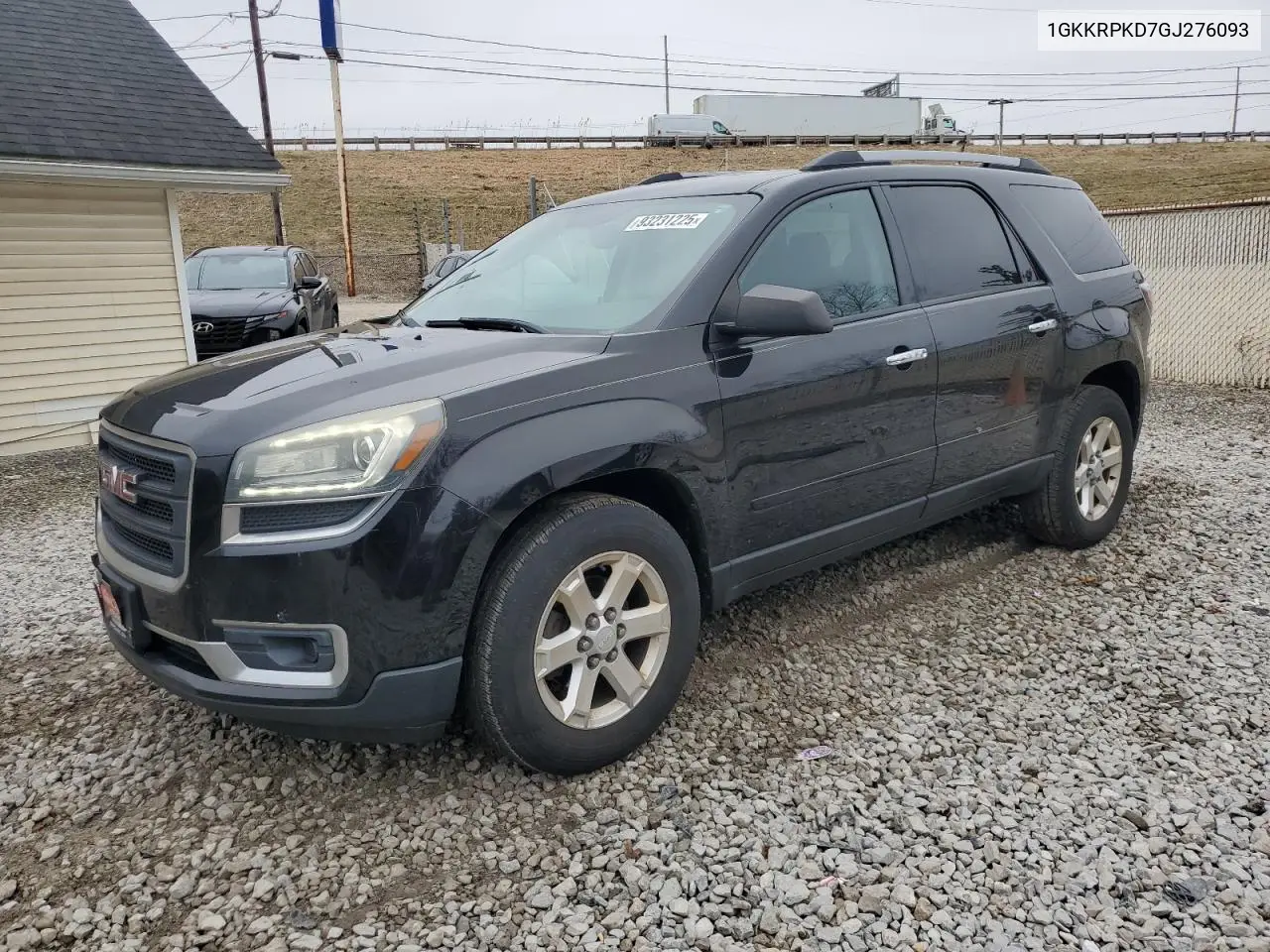 1GKKRPKD7GJ276093 2016 GMC Acadia Sle