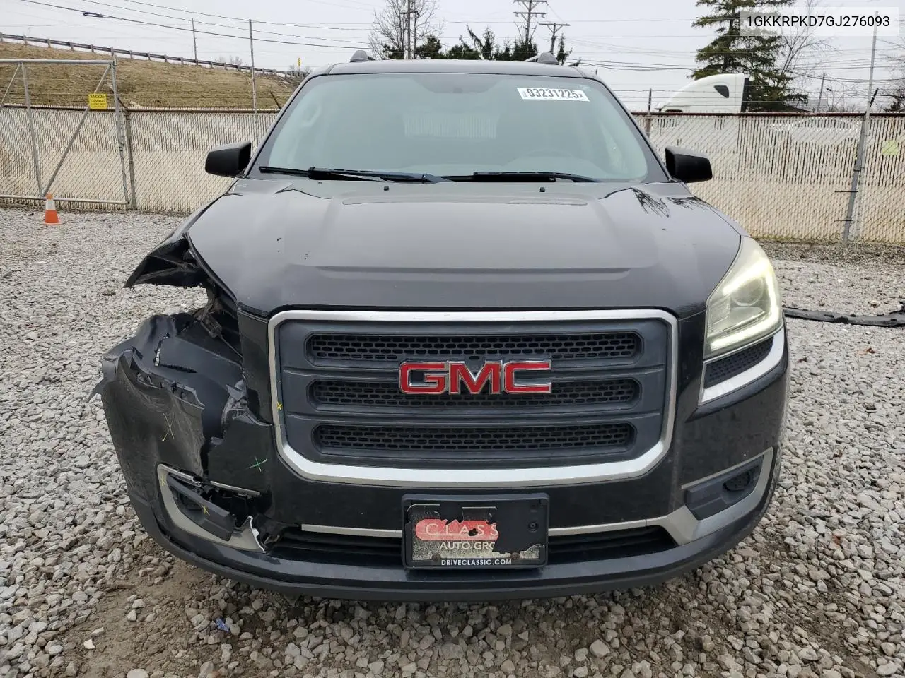1GKKRPKD7GJ276093 2016 GMC Acadia Sle