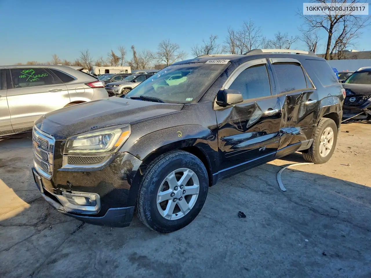 1GKKVPKD0GJ120117 2016 GMC Acadia Sle