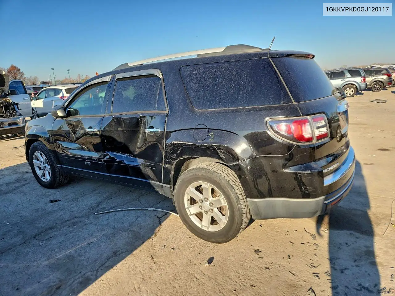 1GKKVPKD0GJ120117 2016 GMC Acadia Sle