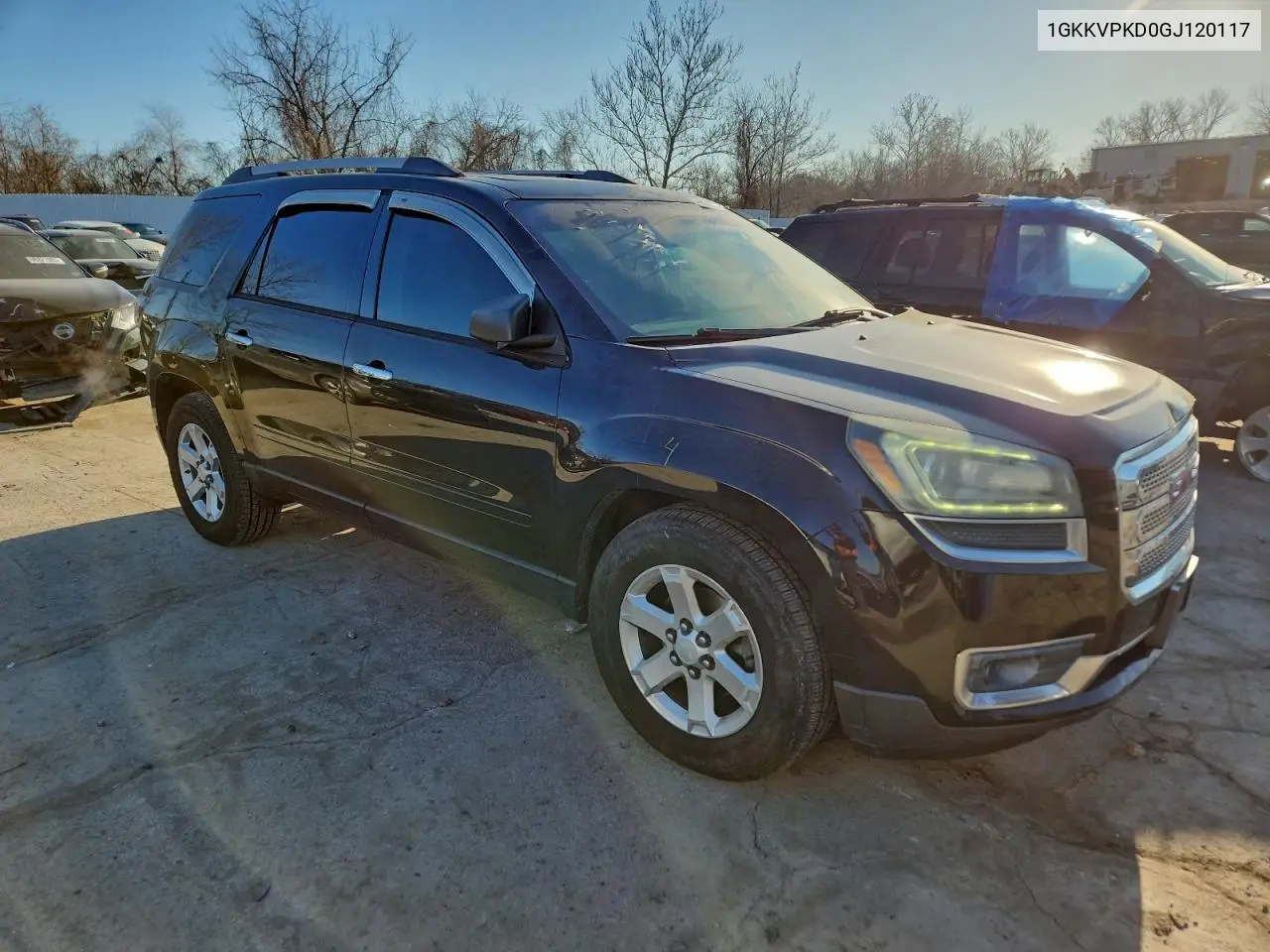 1GKKVPKD0GJ120117 2016 GMC Acadia Sle