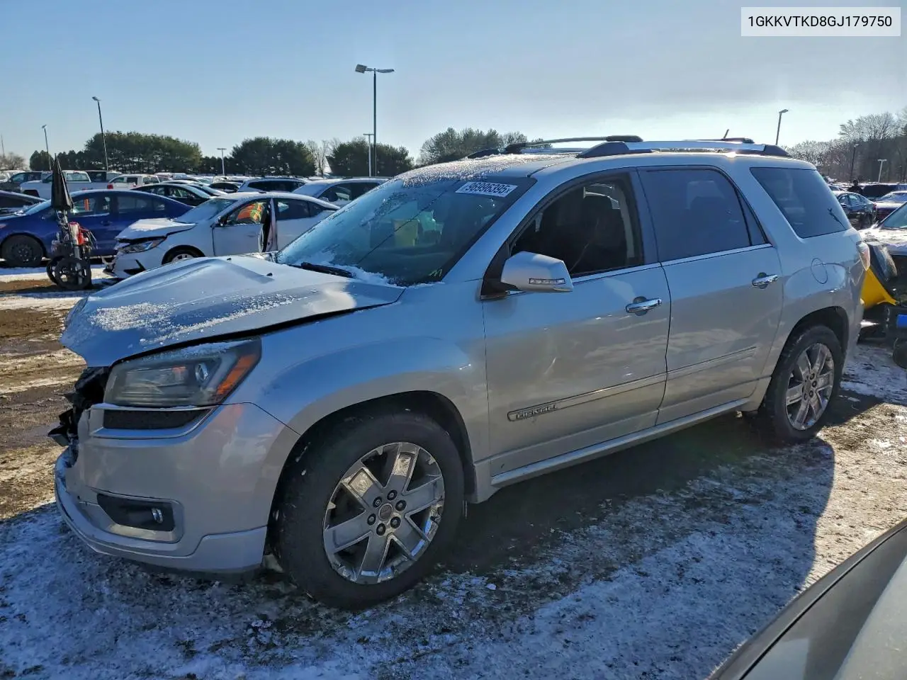1GKKVTKD8GJ179750 2016 GMC Acadia Denali