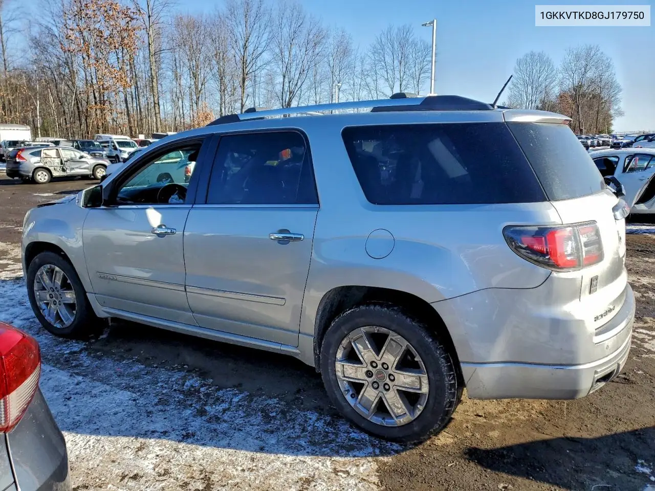 1GKKVTKD8GJ179750 2016 GMC Acadia Denali