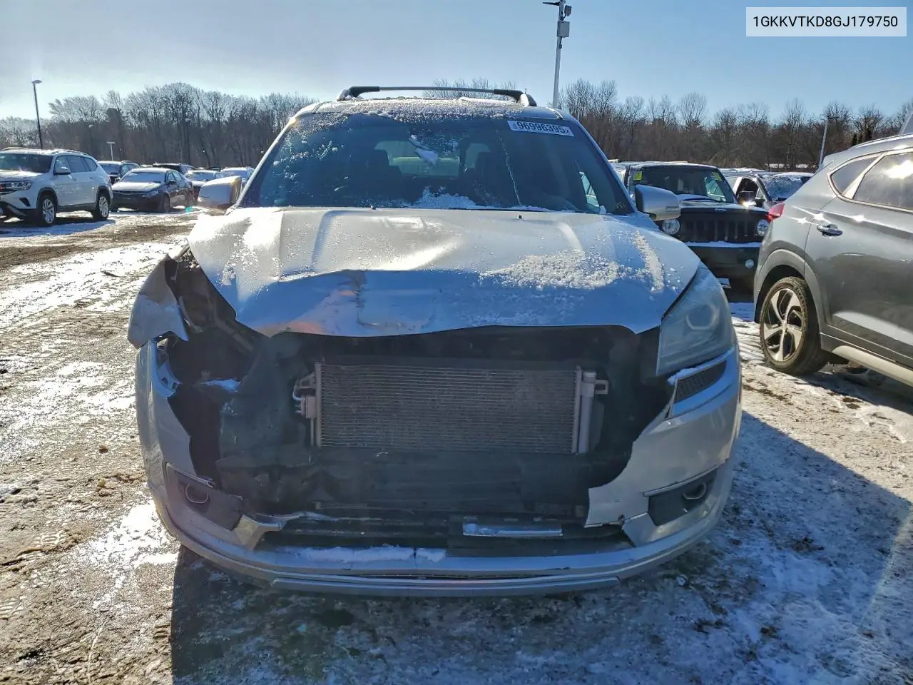 1GKKVTKD8GJ179750 2016 GMC Acadia Denali