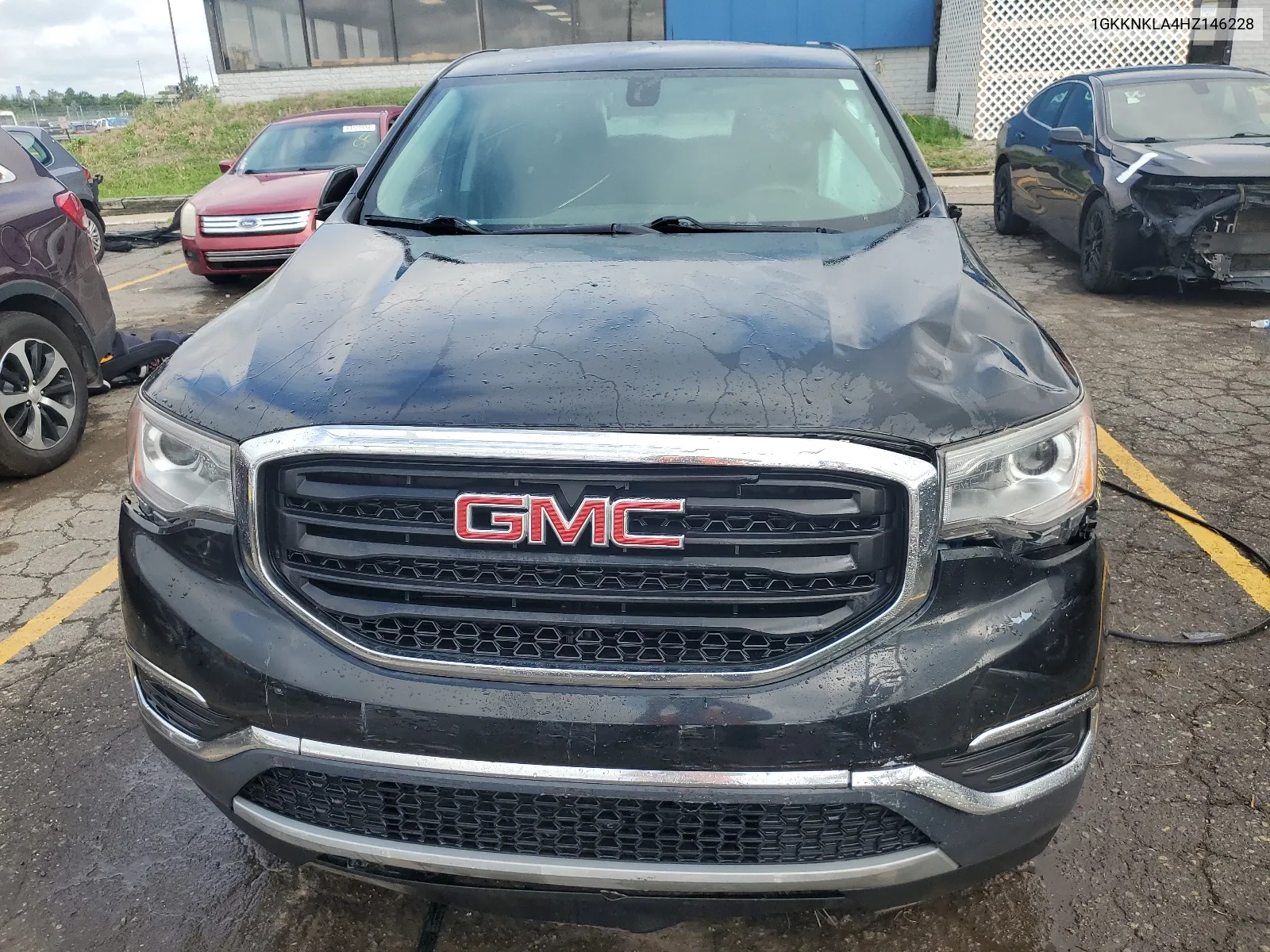 1GKKNKLA4HZ146228 2017 GMC Acadia Sle