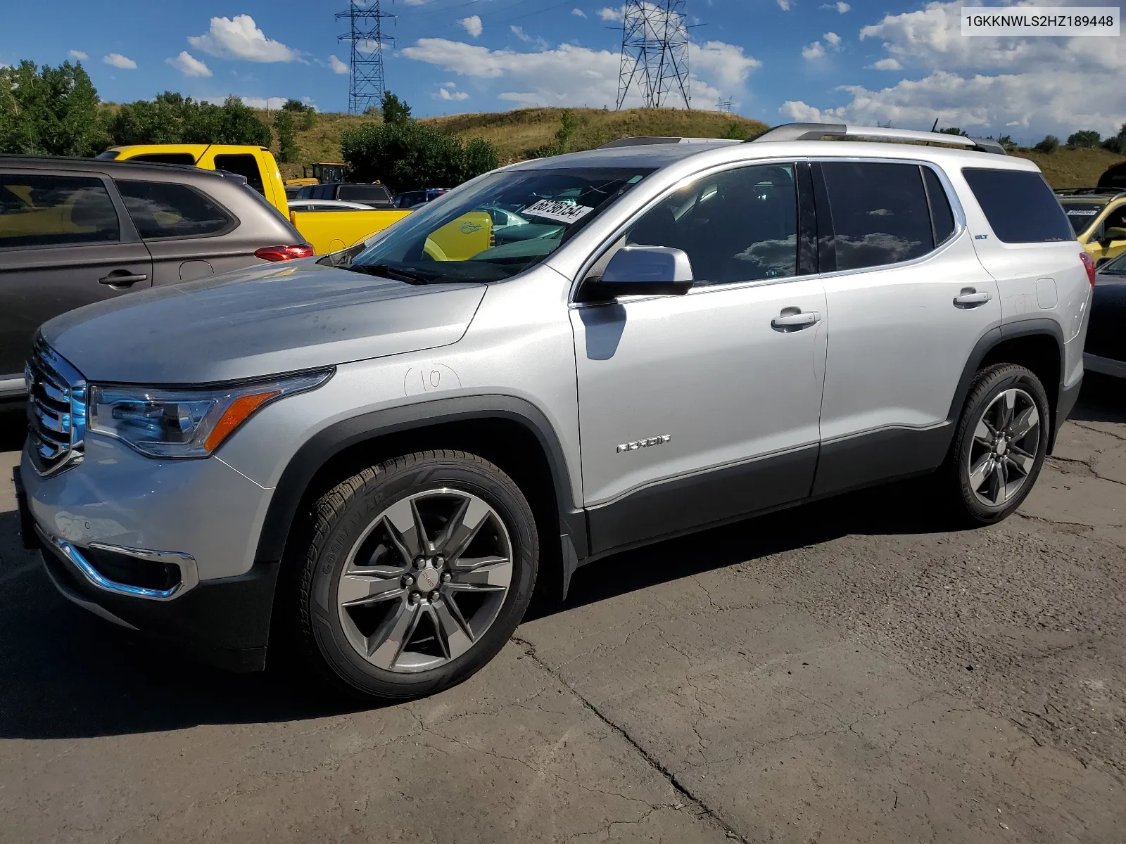 1GKKNWLS2HZ189448 2017 GMC Acadia Slt-2